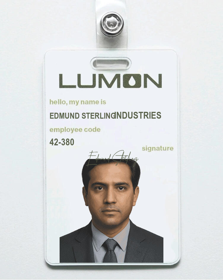 Edmund Sterling ID photo