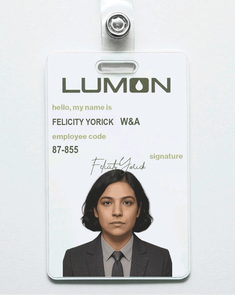 Felicity Yorick ID photo