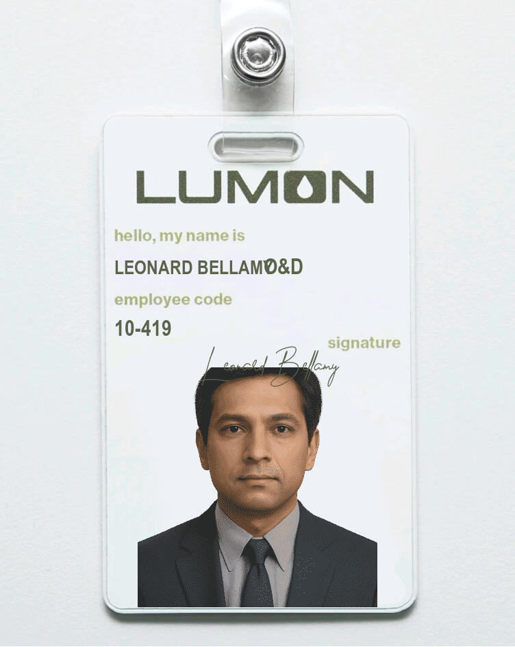 Leonard Bellamy ID photo