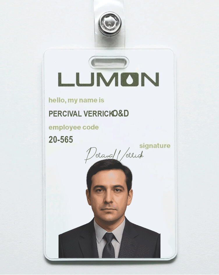 Percival Verrick ID photo