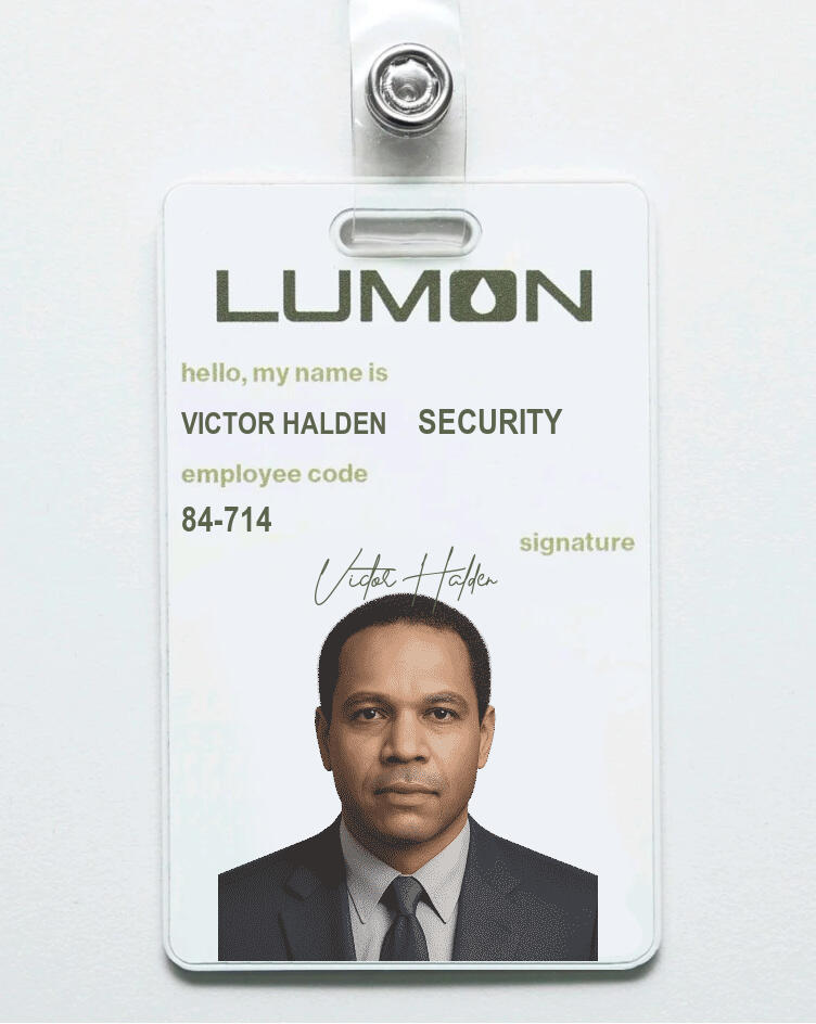 Victor Halden ID photo