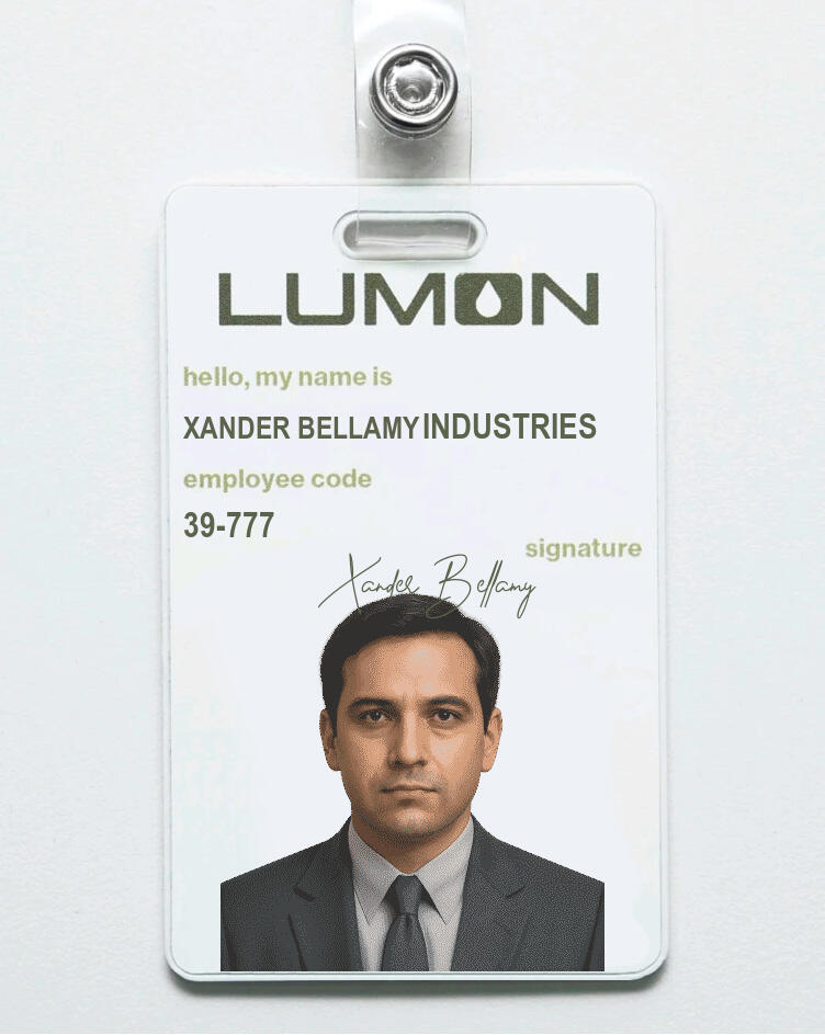 Xander Bellamy ID photo